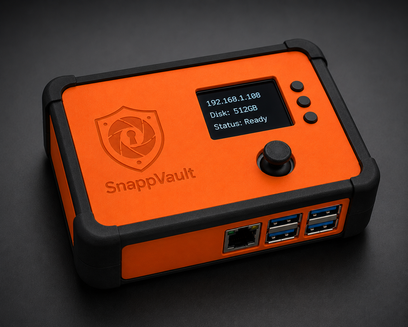 SnappVault device